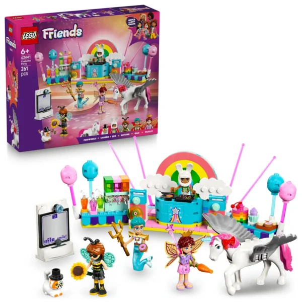 LEGO® Friends - Bal mascat cu unicornul si zana 42661, 261 piese - imagine 1