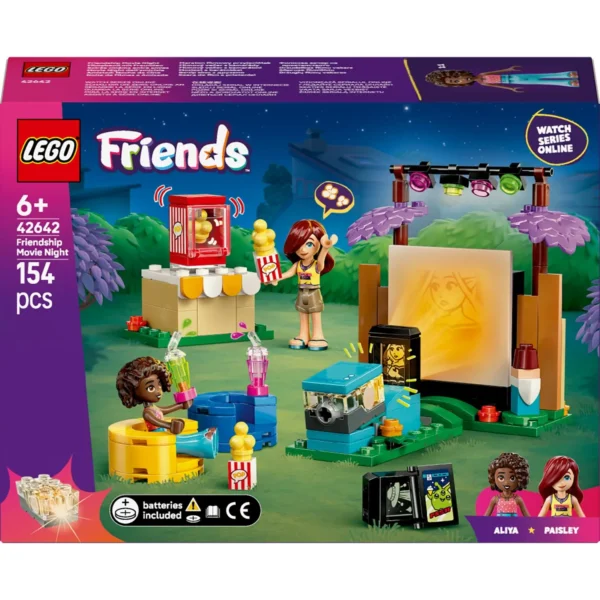 LEGO® Friends - Seara de film a prieteniei 42642, 154 piese - imagine 2