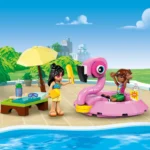LEGO® Friends - Petrecere la piscina cu unicornul si flamingo 42658, 99 piese - imagine 6