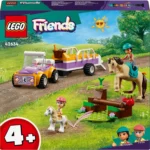 LEGO® Friends - Remorca cu cal si ponei 42634, 105 piese - imagine 2