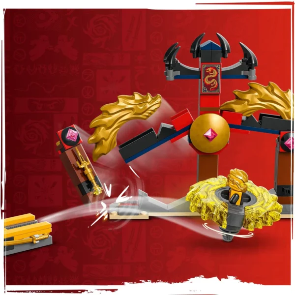 LEGO® Ninjago - Pachet de lupta cu dragoni Spinjitzu 71826, 186 piese - imagine 6