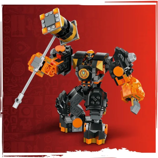 LEGO® Ninjago® - Robotul stihie de pamant al lui Cole 71806, 235 piese - imagine 6