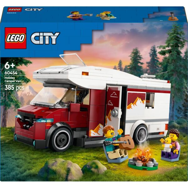 LEGO® City - Rulota pentru aventuri de vacanta 60454, 385 piese - imagine 2
