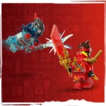 LEGO® NINJAGO® - Cursa de viteza cu motocicleta lui Kai 71838, 79 piese - imagine 7