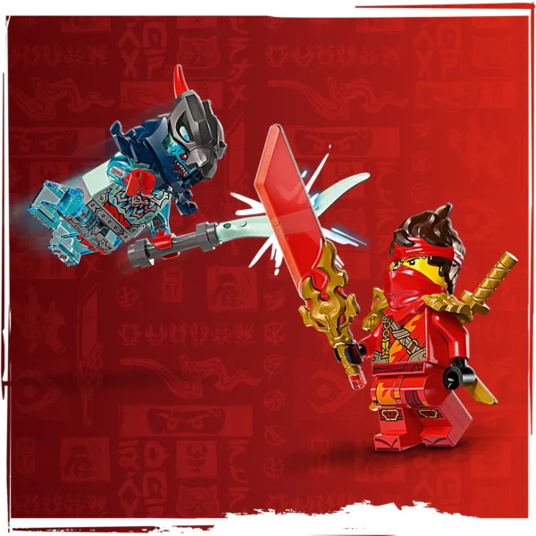LEGO® NINJAGO® - Cursa de viteza cu motocicleta lui Kai 71838, 79 piese - imagine 7