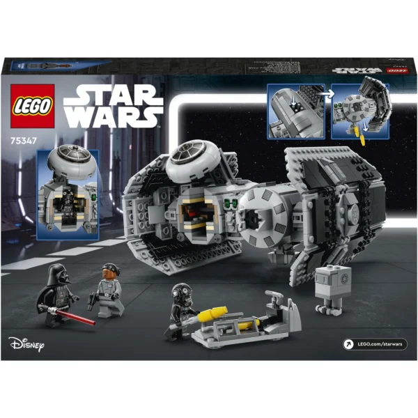 LEGO® Star Wars™ - Bombardier TIE 75347, 625 piese - imagine 3