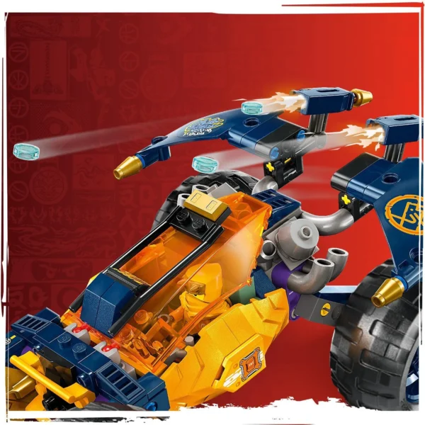 LEGO® NINJAGO® - Vehiculul de teren ninja al lui Arin 71811, 267 piese - imagine 7