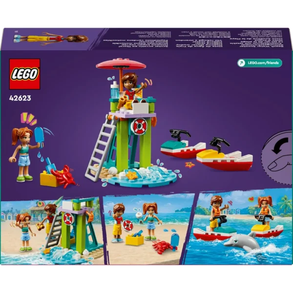LEGO® Friends - Scuter acvatic pe litoral 42623, 84 piese - imagine 3