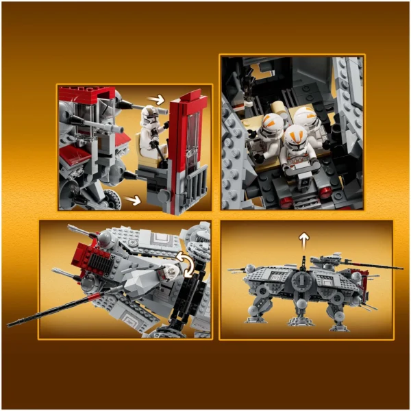 LEGO® Star Wars™ - AT-TE™ Walker 75337, 1082 piese - imagine 8