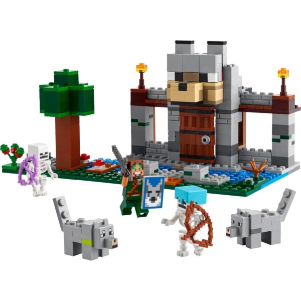 LEGO® Minecraft® - Fortareata lupilor 21261, 312 piese - imagine 4