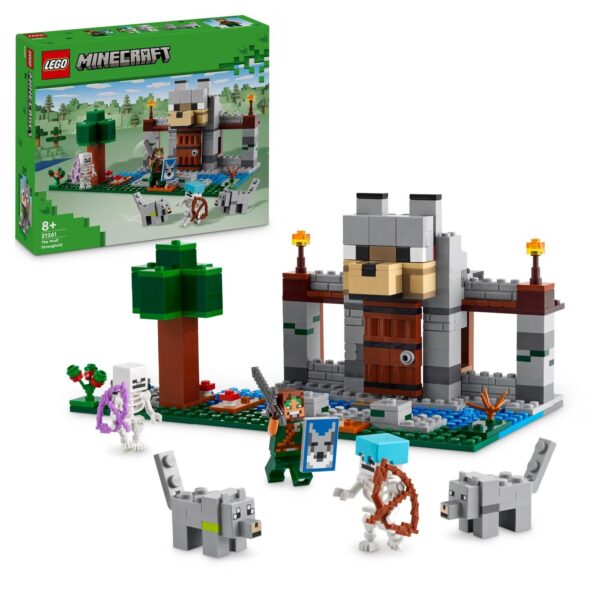 LEGO® Minecraft® - Fortareata lupilor 21261, 312 piese - imagine 1