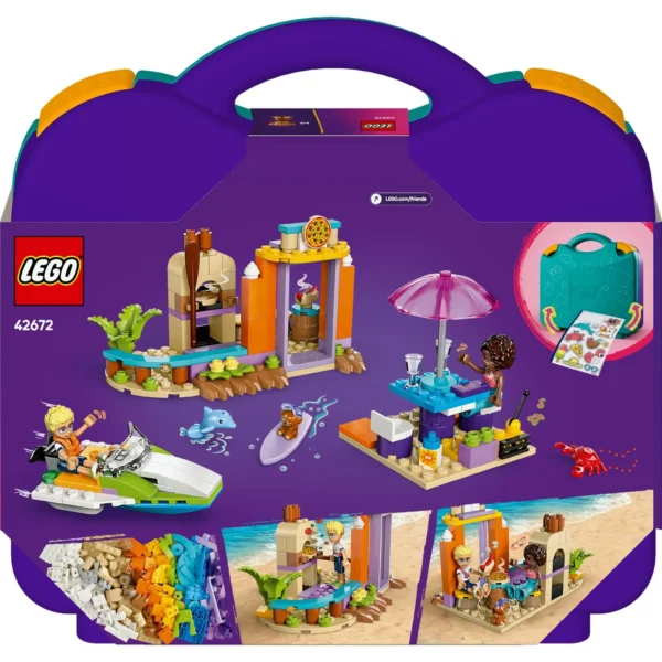 LEGO® Friends - Valiza creativa de plaja si calatorie 42672, 188 piese - imagine 3