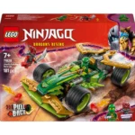 LEGO® Ninjago™ - Masina de curse cu motor cu arc a lui Lloyd 71828, 181 piese - imagine 2