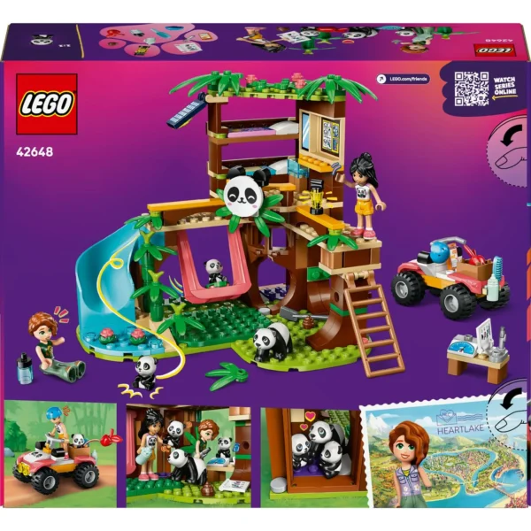 LEGO® Friends - Ingrijirea animalelor de la refugiul pentru panda 42648, 243 piese - imagine 3