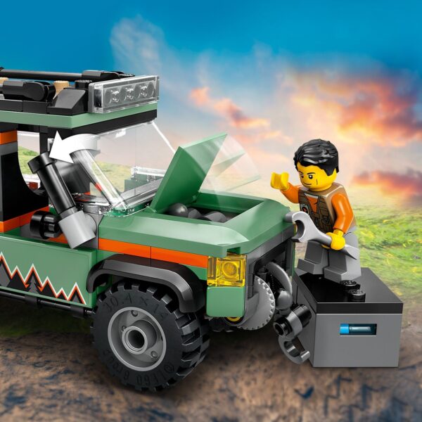 LEGO® City - Camioneta 4x4 off-road 60447, 221 piese - imagine 7