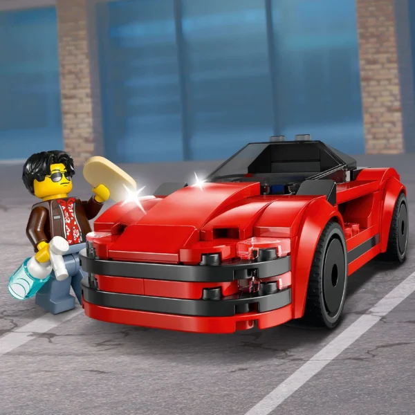 LEGO® City - Masina sport rosie 60448, 109 piese - imagine 7