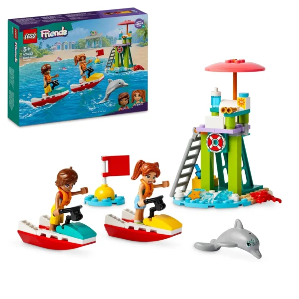 LEGO® Friends - Scuter acvatic pe litoral 42623, 84 piese - imagine 1