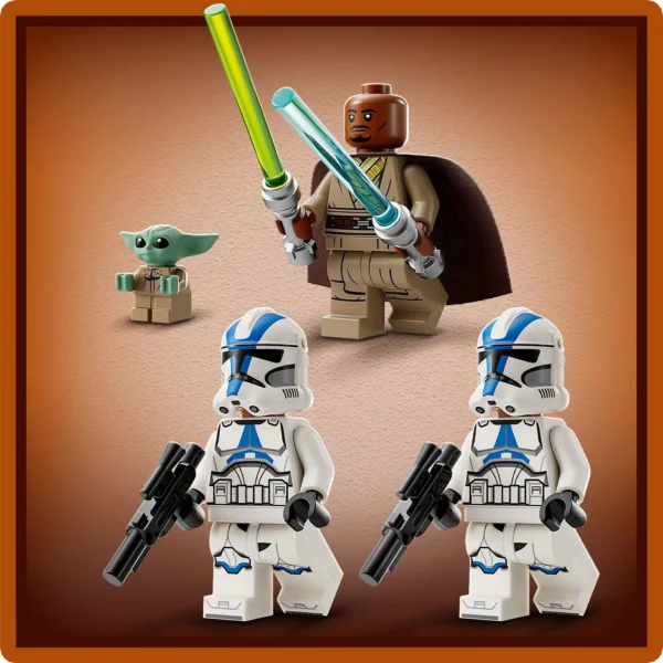 LEGO® Star Wars™ - Evadare pe motocicleta de viteza BARC 75378, 221 piese - imagine 9
