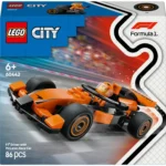 LEGO® City - Pilot F1® cu masina de curse McLaren 60442, 86 piese - imagine 2