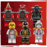 LEGO® Ninjago™ - Ultrarobotul combinat al lui Zane 71834, 1187 piese - imagine 9