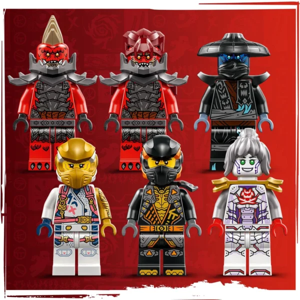 LEGO® Ninjago™ - Ultrarobotul combinat al lui Zane 71834, 1187 piese - imagine 9