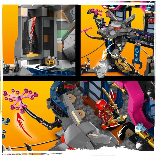 LEGO® Ninjago™ - Dojoul Umbrelor cu masca de lup 71813, 1190 piese - imagine 7