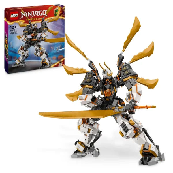 LEGO® Ninjago® - Robotul-dragon de titan al lui Cole 71821, 1055 piese - imagine 1