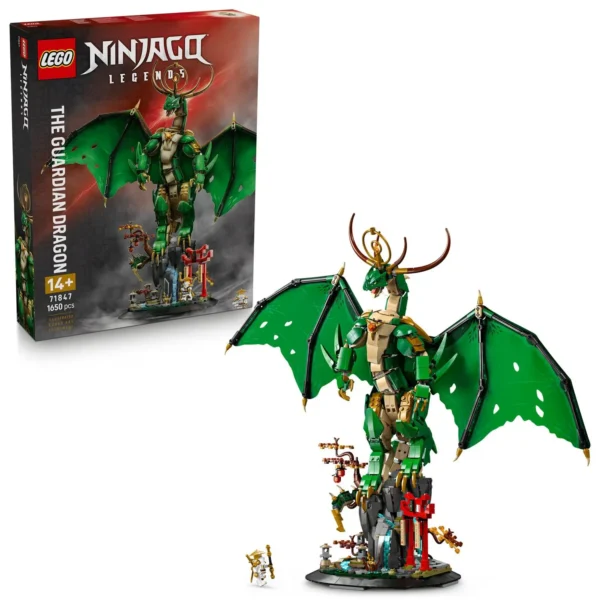 LEGO® NINJAGO® - Dragonul gardian 71847, 1650 piese - imagine 1