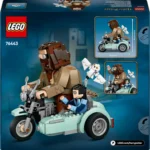 LEGO® Harry Potter TM - Hagrid™ si Harry intr-o tura cu motocicleta 76443, 617 piese - imagine 3
