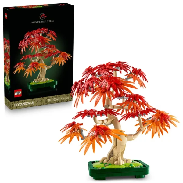 LEGO® Botanicals - Bonsai de artar japonez rosu 10348, 474 piese - imagine 1