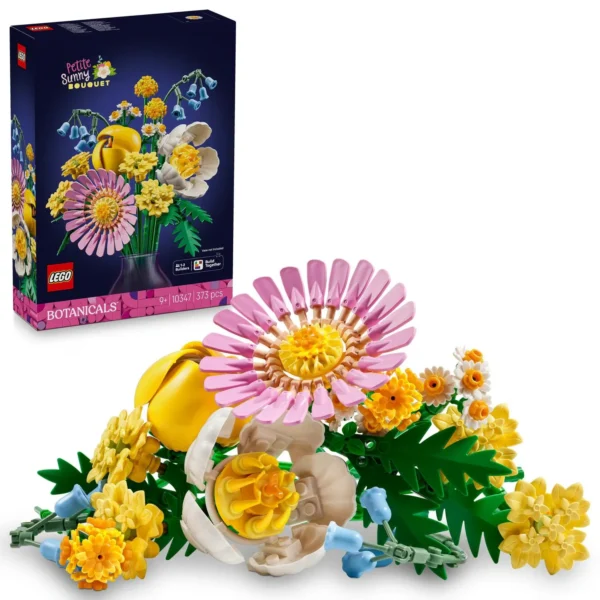 LEGO® Botanicals - Mic buchet luminos 10347, 373 piese - imagine 1