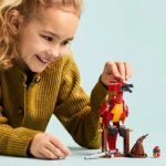 LEGO® Harry Potter™ - Fawkes: Phoenixul lui Dumbledore 76448, 299 piese - imagine 5