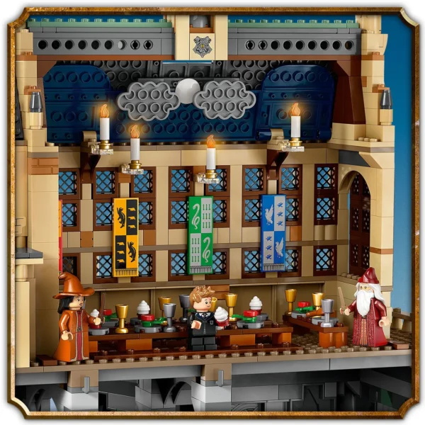 LEGO® Harry Potter™ - Castelul Hogwarts™: Marea sala 76435, 1732 piese - imagine 9