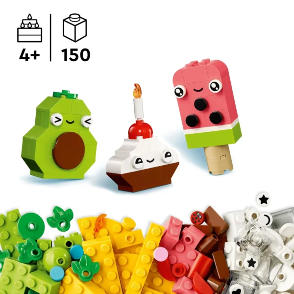 LEGO® Classic - Prieteni alimentari creativi 11039, 150 piese - imagine 5