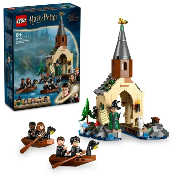 LEGO® Harry Potter™ - Hangar pentru barci la castelul Hogwarts™ 76426, 350 piese - imagine 1