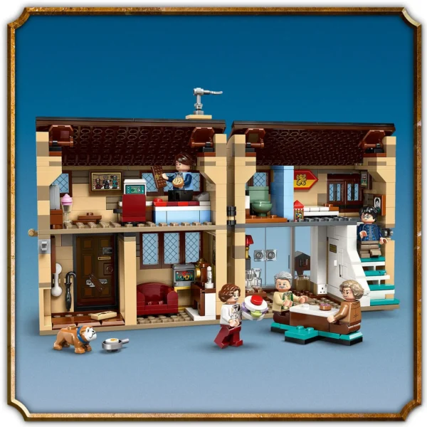LEGO® Harry Potter™ - Privet Drive: Vizita matusii Marge 76451, 639 piese - imagine 7