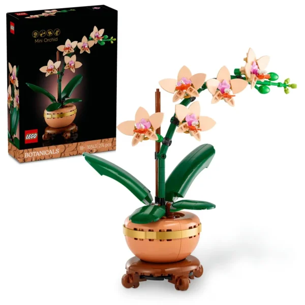 LEGO® Botanicals - Mini orhidee 10343, 274 piese - imagine 1