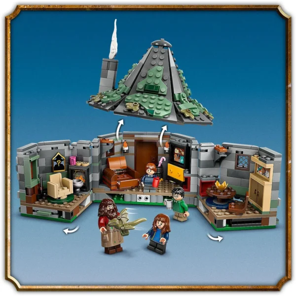 LEGO® Harry Potter™ - Coliba lui Hagrid: o vizita neasteptata 76428, 896 piese - imagine 7