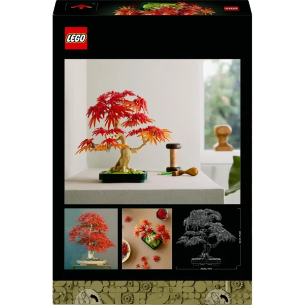 LEGO® Botanicals - Bonsai de artar japonez rosu 10348, 474 piese - imagine 3
