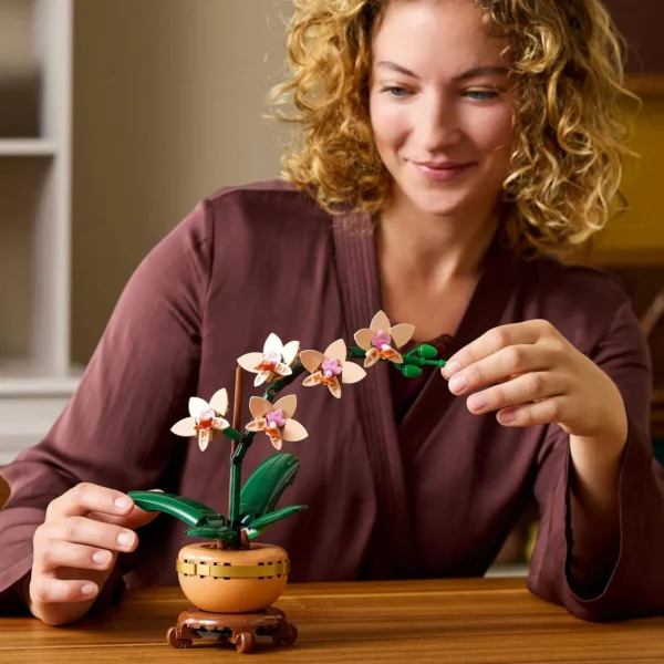 LEGO® Botanicals - Mini orhidee 10343, 274 piese - imagine 7