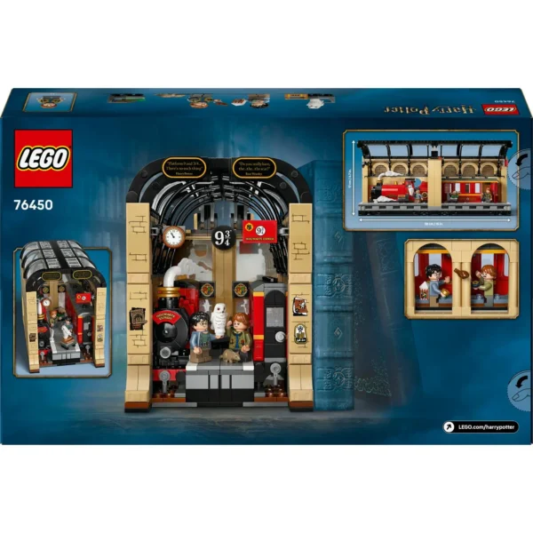 LEGO® Harry Potter™ - Coltul cu carti: Expresul Hogwarts™ 76450, 832 piese - imagine 3