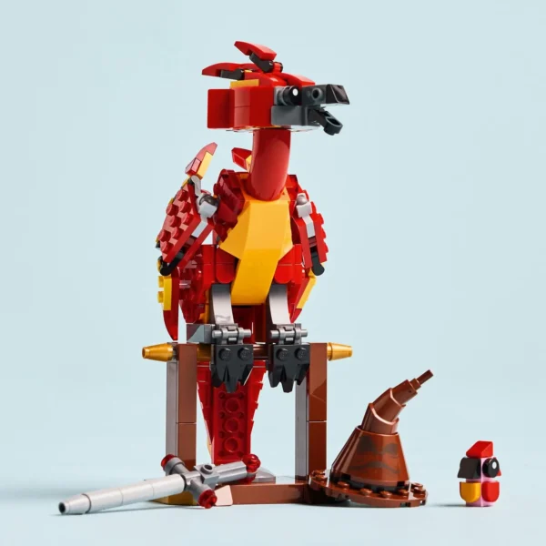 LEGO® Harry Potter™ - Fawkes: Phoenixul lui Dumbledore 76448, 299 piese - imagine 6