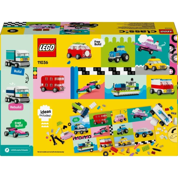 LEGO® Classic - Vehicule creative 11036, 900 piese - imagine 3