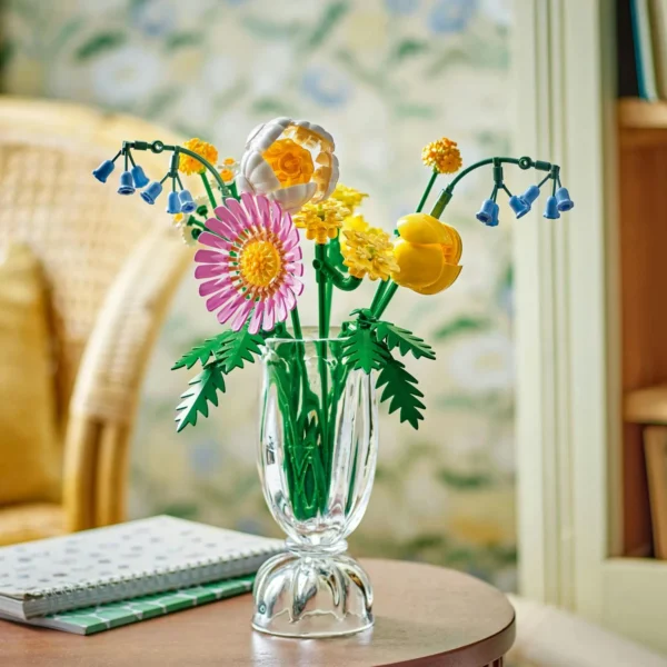 LEGO® Botanicals - Mic buchet luminos 10347, 373 piese - imagine 6