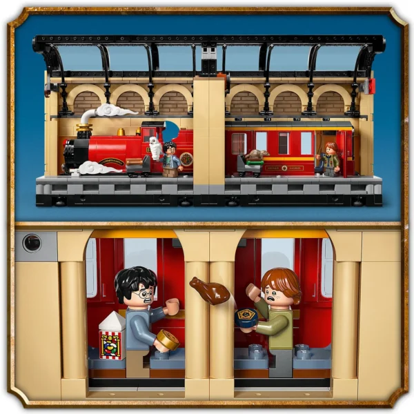 LEGO® Harry Potter™ - Coltul cu carti: Expresul Hogwarts™ 76450, 832 piese - imagine 7