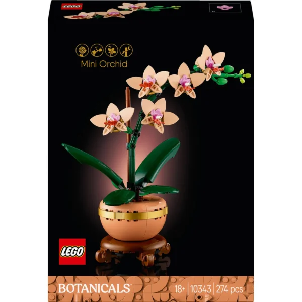 LEGO® Botanicals - Mini orhidee 10343, 274 piese - imagine 2