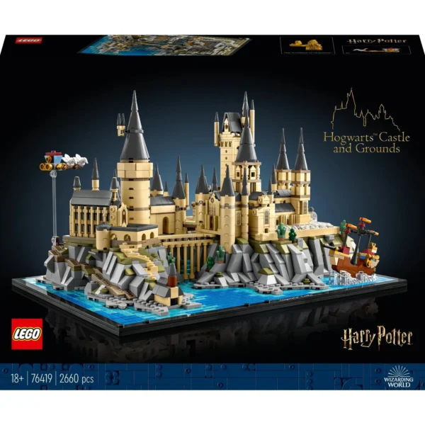 LEGO® Harry Potter™- Castelul Hogwarts™ si imprejurimile 76419, 2660 piese - imagine 2