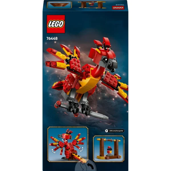 LEGO® Harry Potter™ - Fawkes: Phoenixul lui Dumbledore 76448, 299 piese - imagine 3