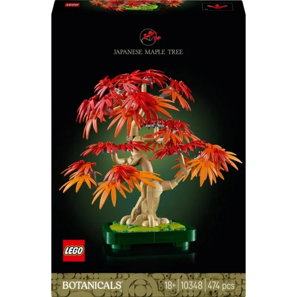 LEGO® Botanicals - Bonsai de artar japonez rosu 10348, 474 piese - imagine 2