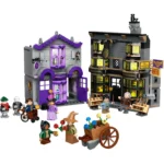 LEGO® Harry Potter™ - Magazinul de baghete Ollivander si magazinul de haine al lui Madam Malkin 76439, 744 piese - imagine 4